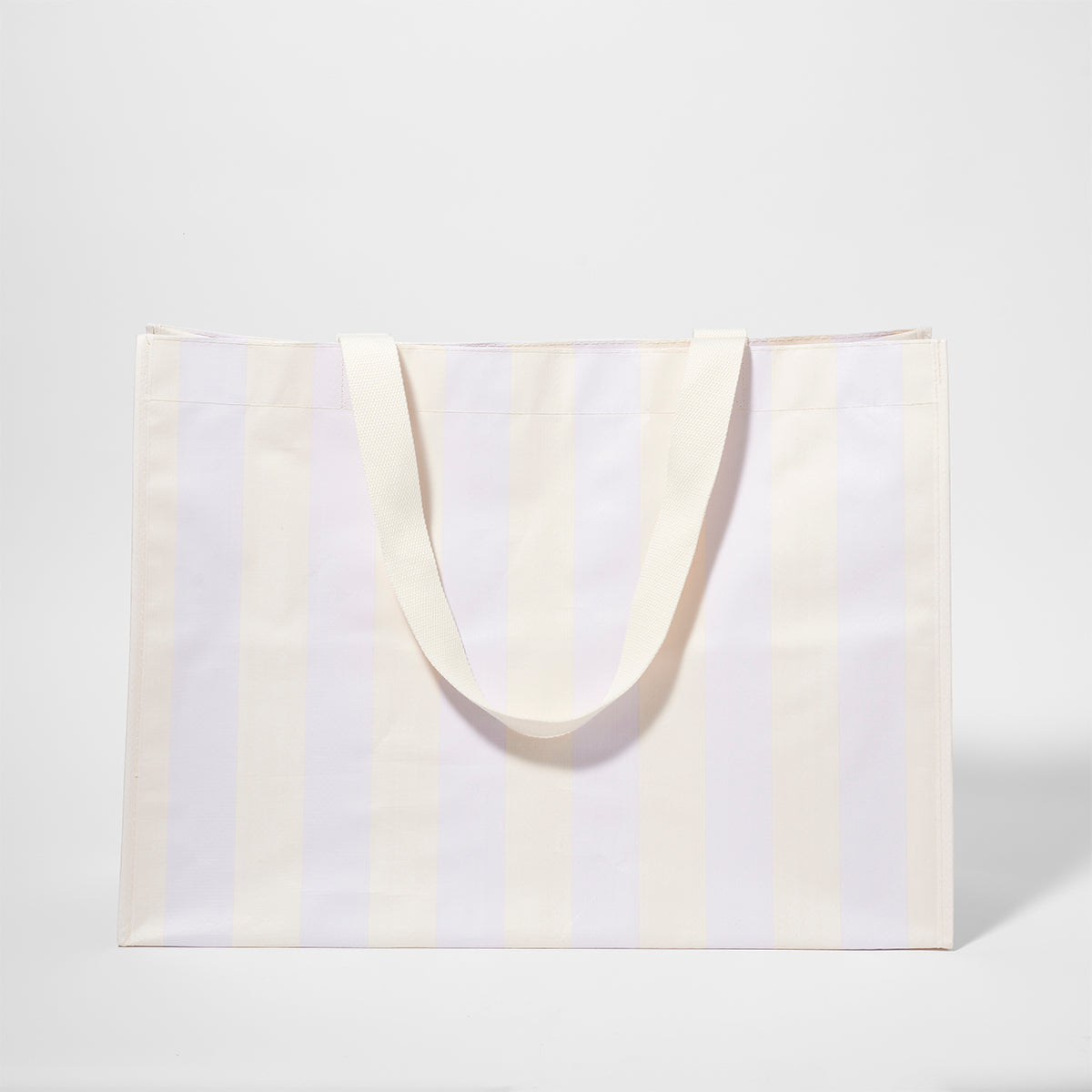 Carryall Beach Bag Rio Sun Pastel Lilac Stripe