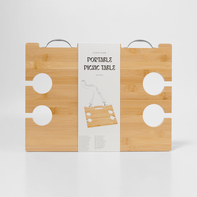 Portable Picnic Table Le Weekend Natural