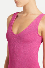 Load image into Gallery viewer, mara onepiece fuchsia shimmer