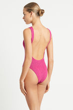 Load image into Gallery viewer, mara onepiece fuchsia shimmer