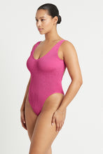 Load image into Gallery viewer, mara onepiece fuchsia shimmer