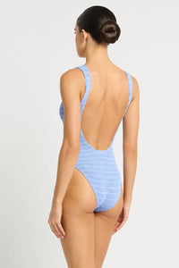 mara one piece Blue Stripe