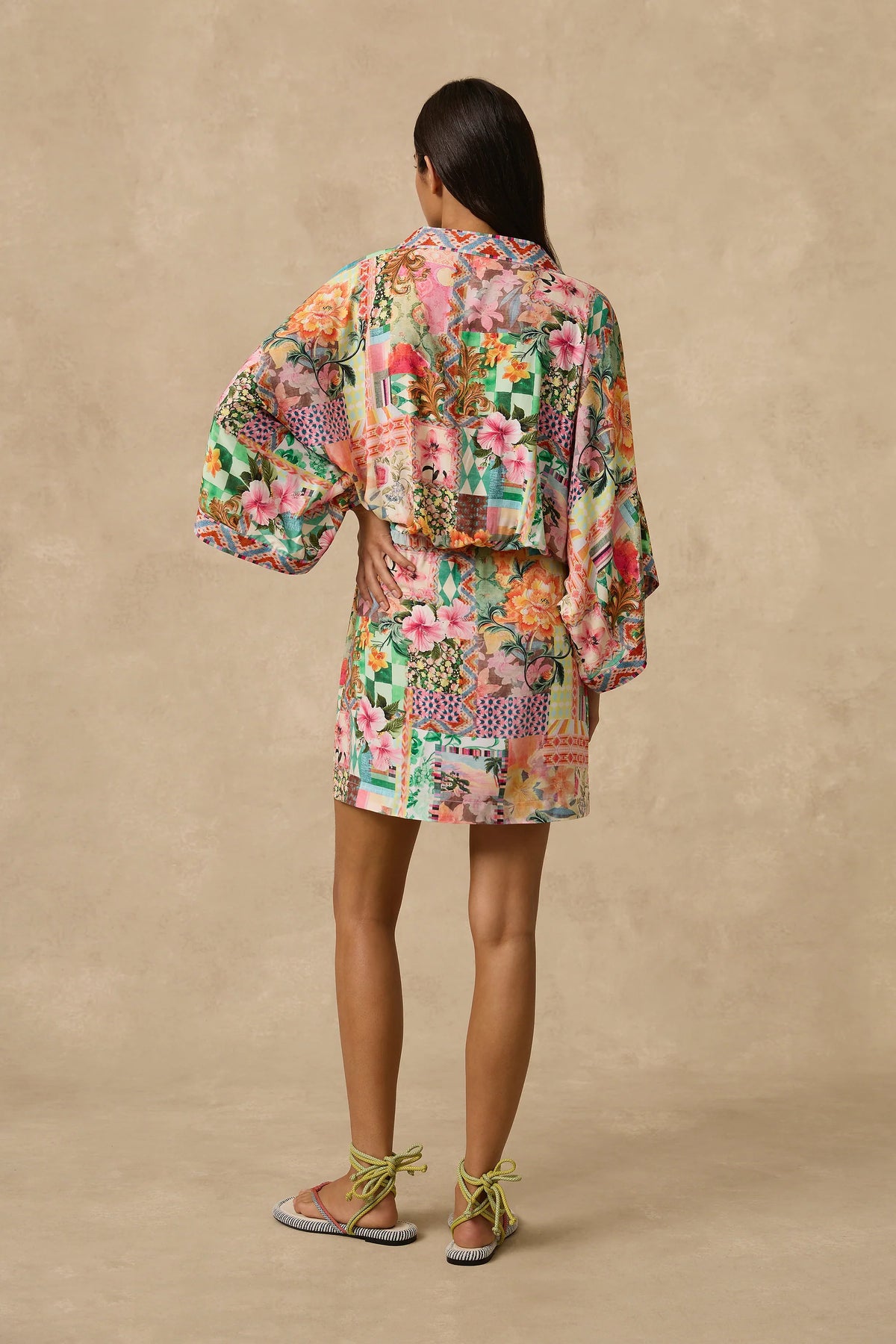 Simi Kimono Mini Dress