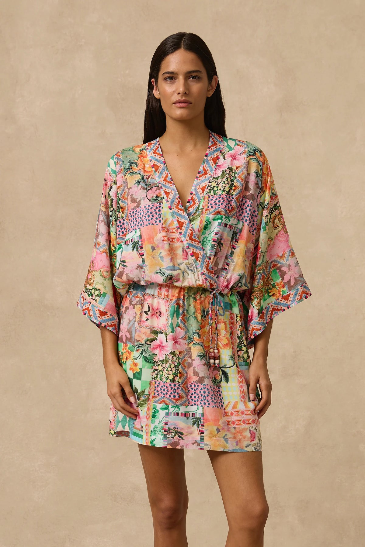 Simi Kimono Mini Dress