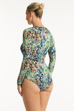 Load image into Gallery viewer, Wildflower Long Sleeved Multifit One Piece Sea