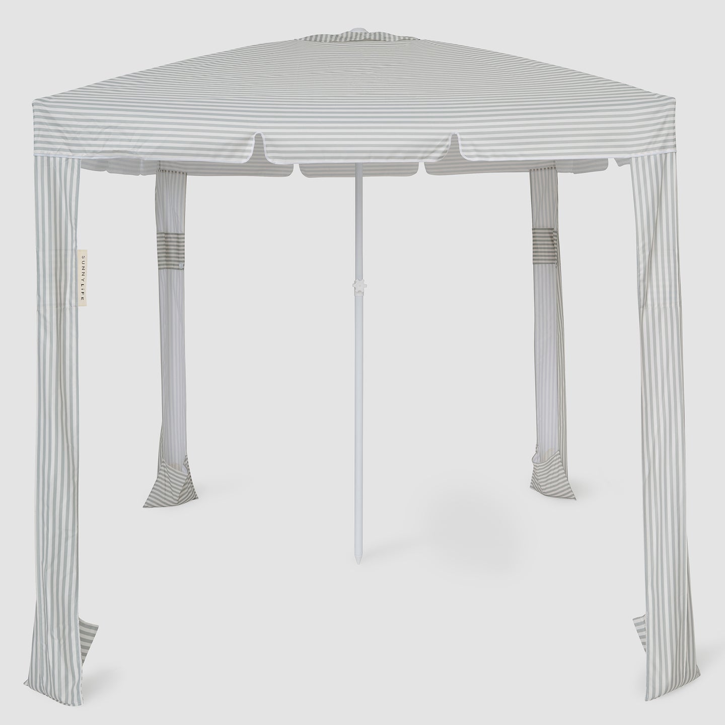 Beach Cabana Sea Sage Stripe
