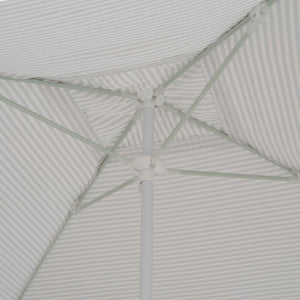 Beach Cabana Sea Sage Stripe