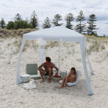 Load image into Gallery viewer, Beach Cabana Sea Sage Stripe