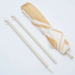 Compact Beach Umbrella Butternut