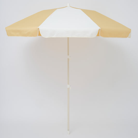 Compact Beach Umbrella Butternut