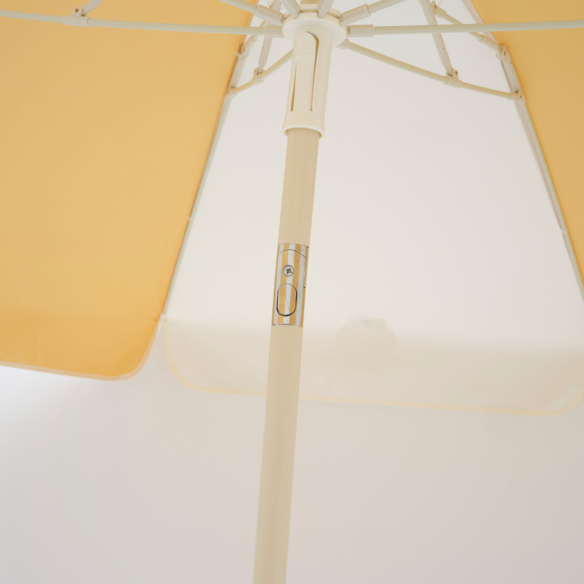 Compact Beach Umbrella Butternut