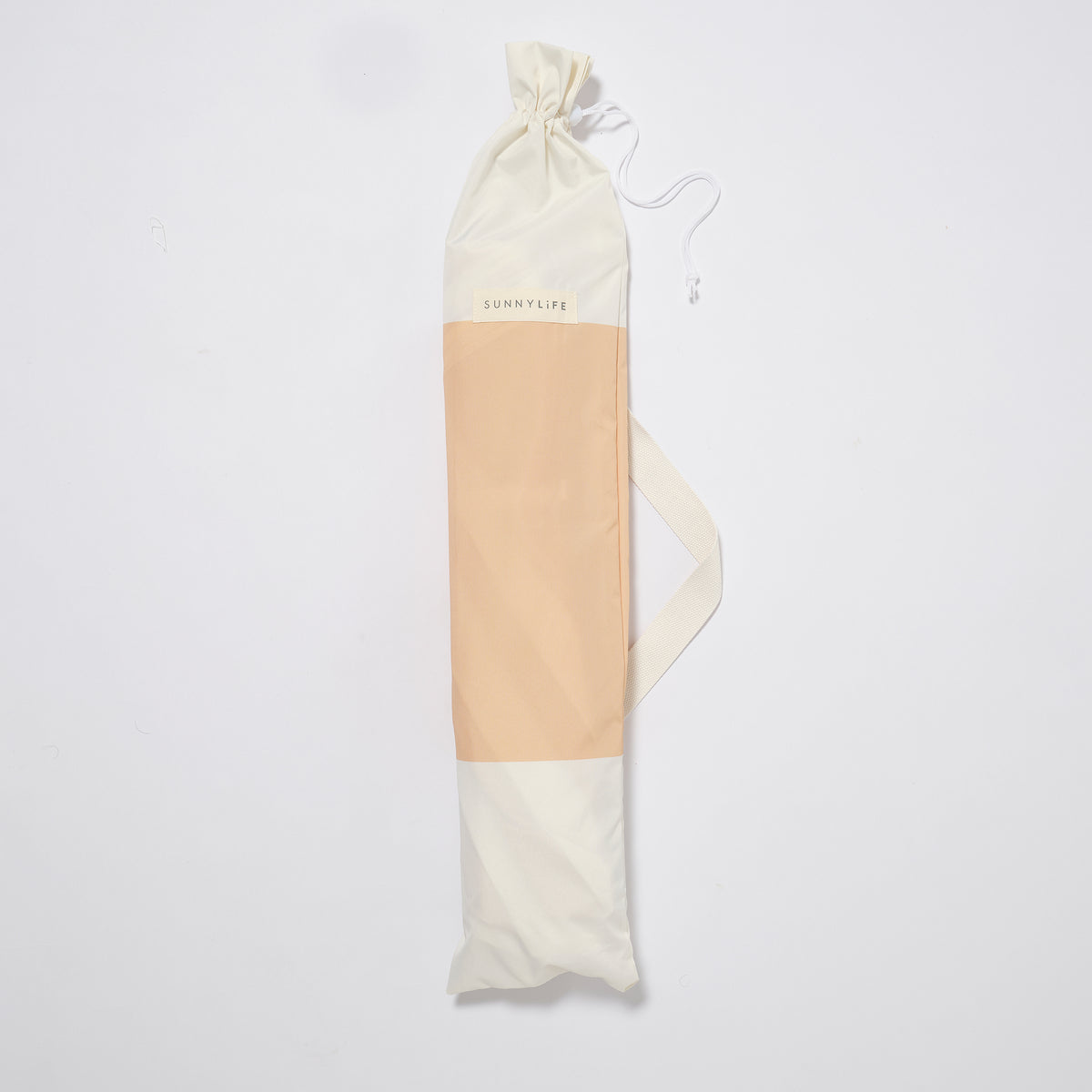 Compact Beach Umbrella Butternut