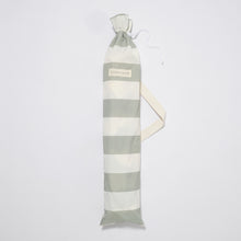 Load image into Gallery viewer, Compact Beach Umbrella Sea Sage Stripe