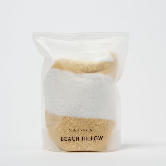 Inflatable Beach Pillow Butternut