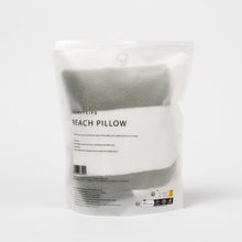 Load image into Gallery viewer, Inflatable Beach Pillow The Vacay Olive Stripe