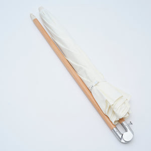 Luxe Beach Umbrella Cream