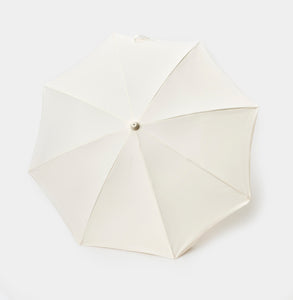 Luxe Beach Umbrella Cream
