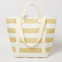 Load image into Gallery viewer, Light Cooler Tote Butternut Stripe