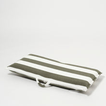 Load image into Gallery viewer, Terry Travel Lounger The Vacay Olive Stripe