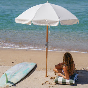 Terry Travel Lounger The Vacay Olive Stripe