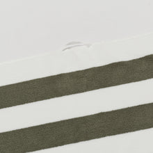 Load image into Gallery viewer, Beach Towel The Vacay Olive Stripe