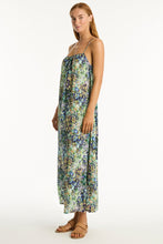 Load image into Gallery viewer, Wildflower Maxi Sundress Sea