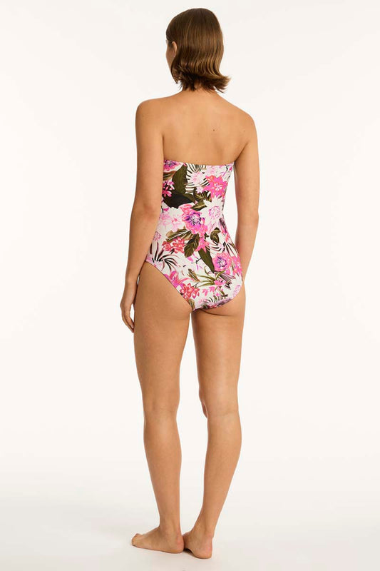 isla twist bandeau one piece