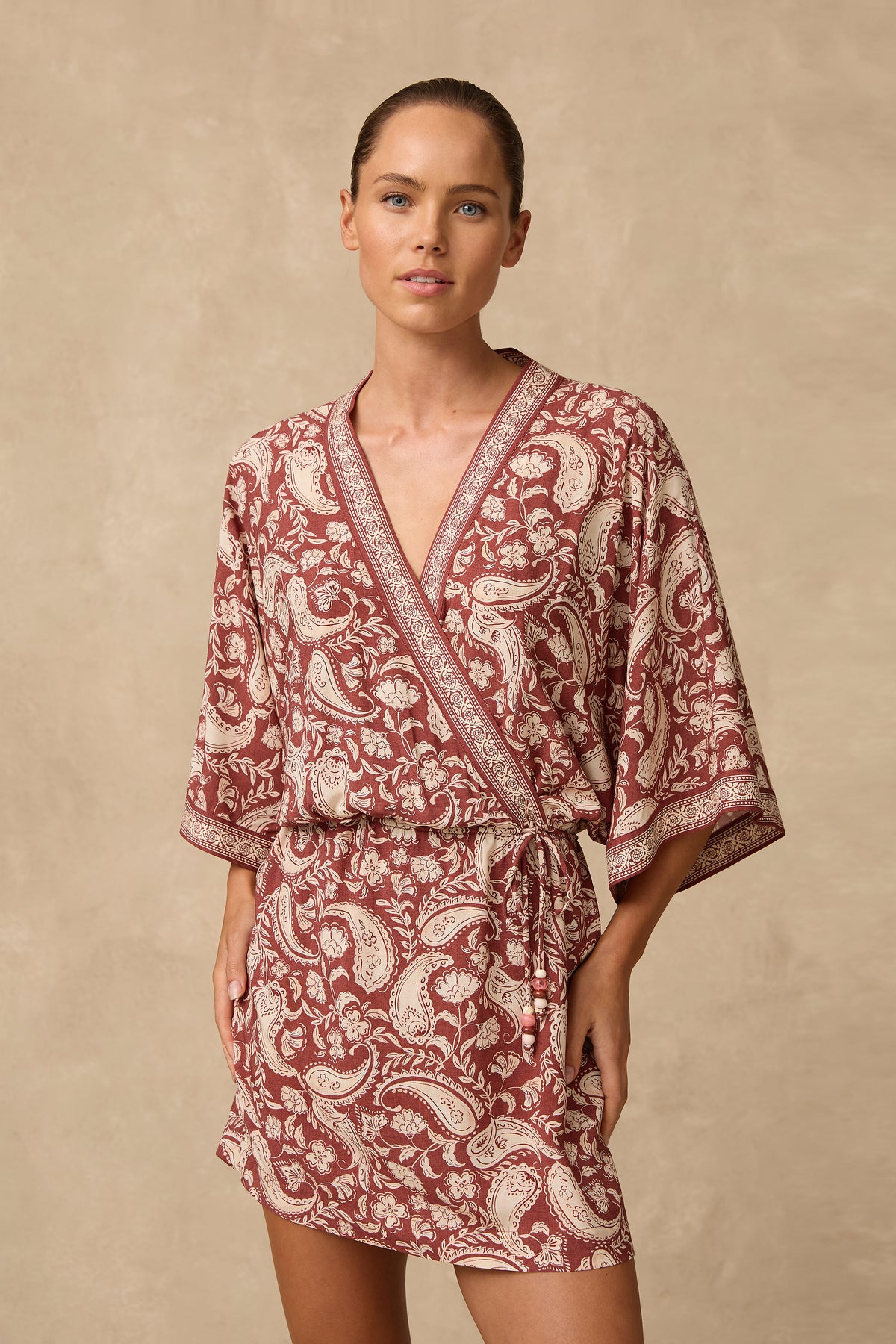Luna Kimono Mini Dress