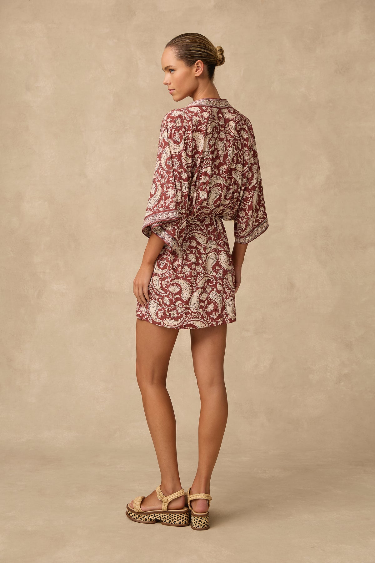 Luna Kimono Mini Dress