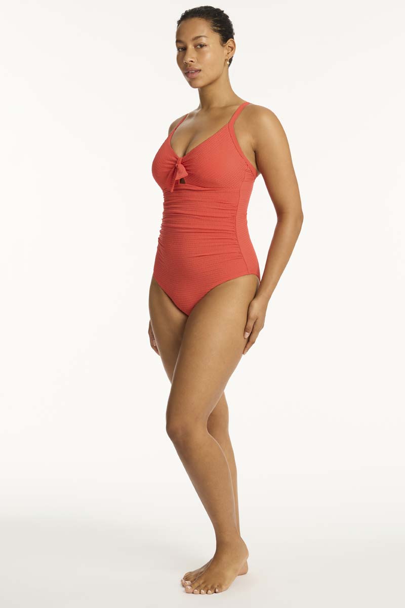 Messina Cross Front Multifit One Piece - Flame