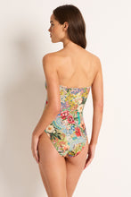 Load image into Gallery viewer, Farrah Ruched Bandeau One Piece