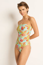 Load image into Gallery viewer, Madison Ruched Bandeau One Piece