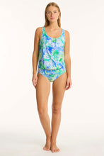 Load image into Gallery viewer, Key Largo Blouson Tank Multifit Singlet - Blue