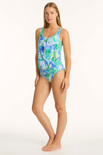 Load image into Gallery viewer, Key Largo Blouson Tank Multifit Singlet - Blue