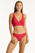 Load image into Gallery viewer, Honeycomb Regular Bikini Pant Black