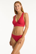 Load image into Gallery viewer, Honeycomb Regular Bikini Pant Black