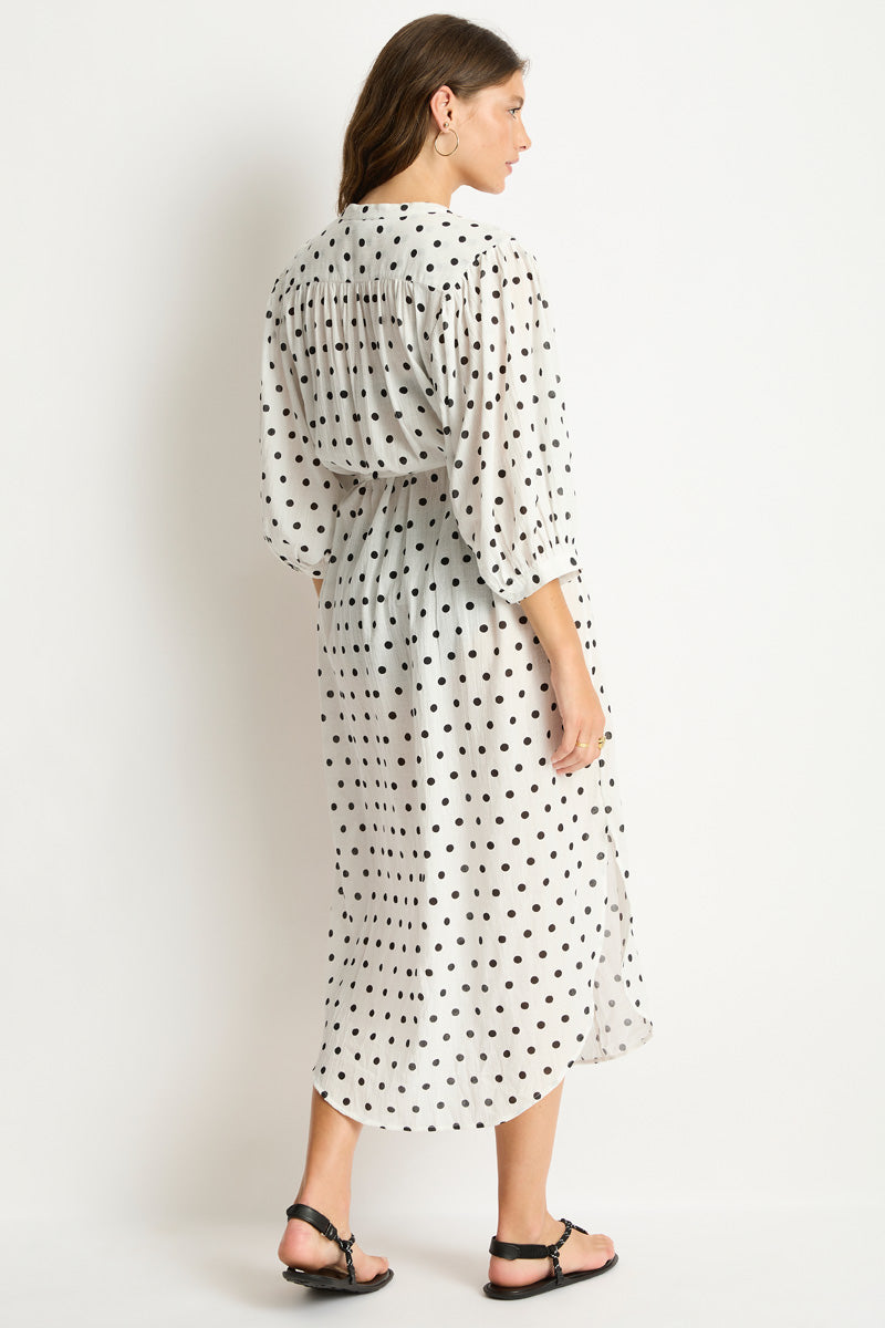 Dottie Boho Long Shirt Dress