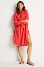 Load image into Gallery viewer, Salt Long Cover Up Red