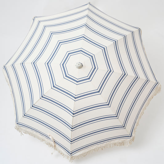 The Resort Luxe Beach Umbrella Coastal Blue