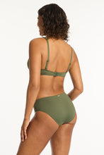 Load image into Gallery viewer, SEA LEVEL Essential Mid Bikini Pant Khaki