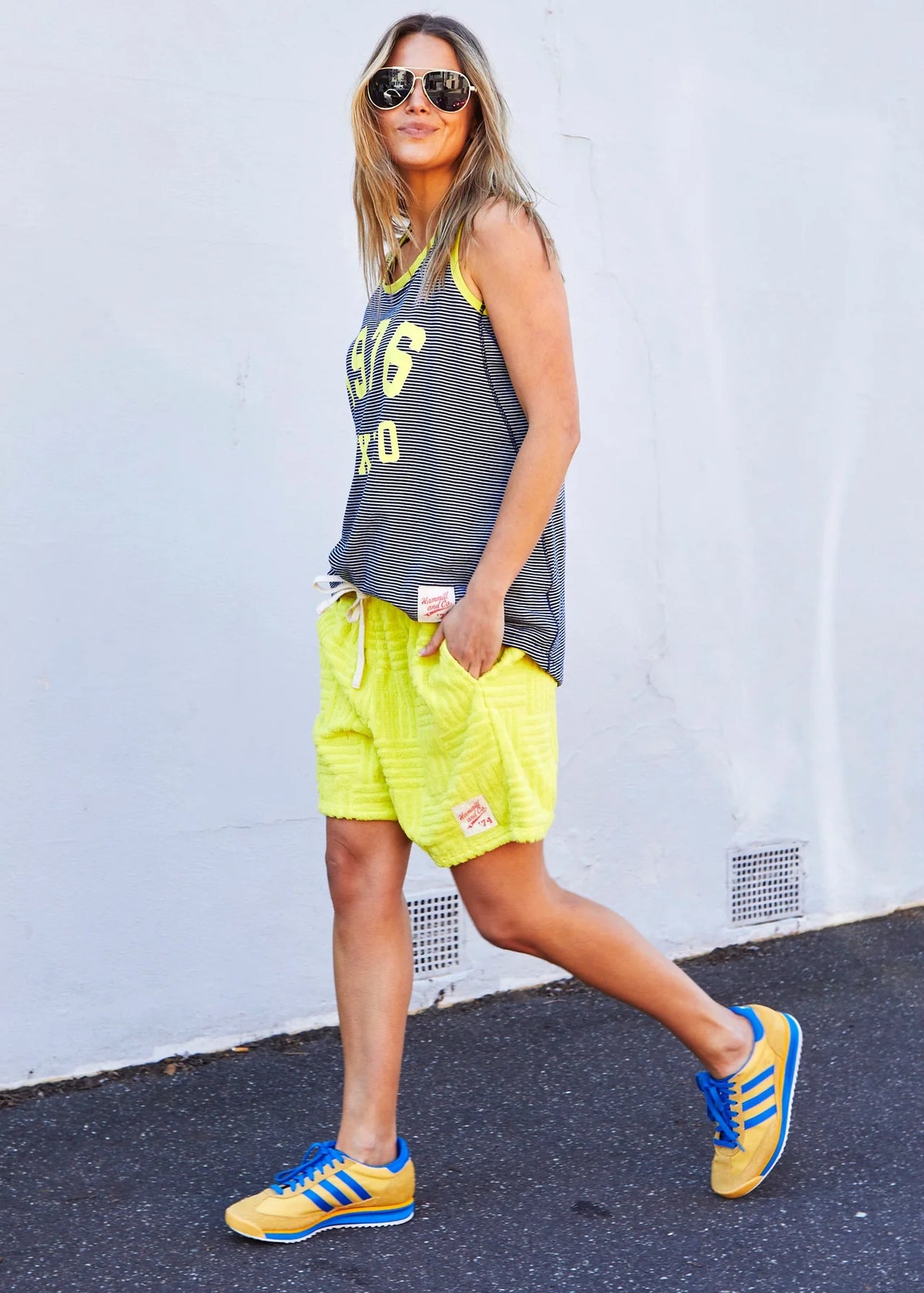 Salt & Sunshine Towelling Short Yellow