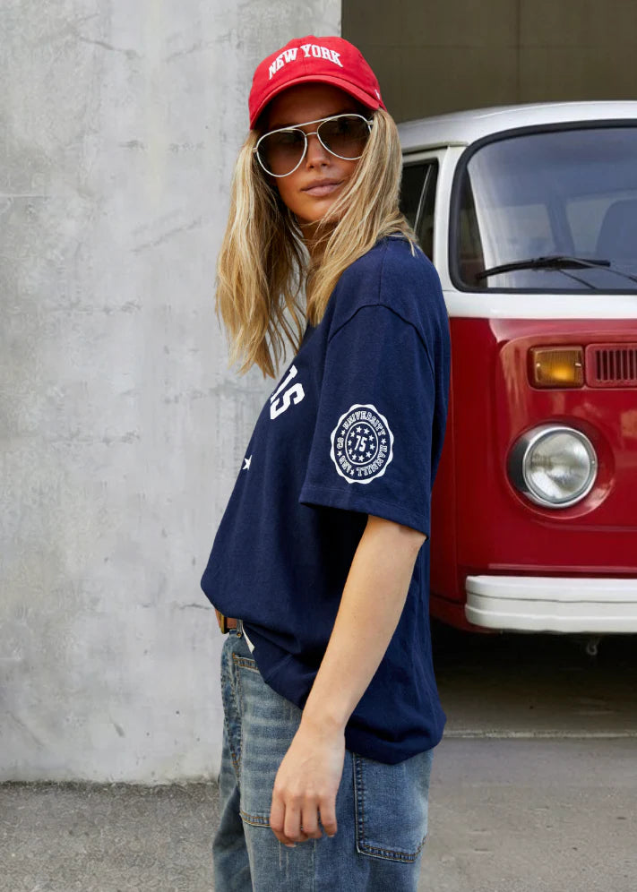 St Louis Tee Navy
