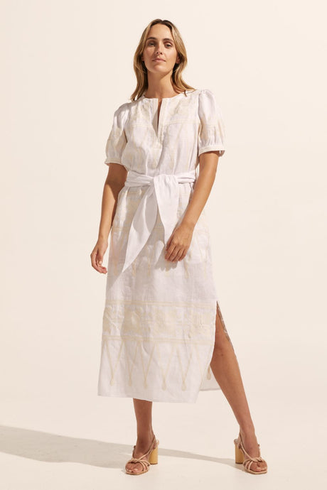 Unify Dress Porcelain Embroid