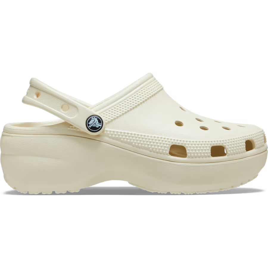 Classic Platform Clog W Bone
