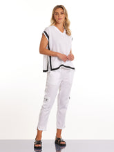 Load image into Gallery viewer, Cape Sleeve Linen Top