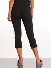 Load image into Gallery viewer, Cropped Bengaline Pant Black