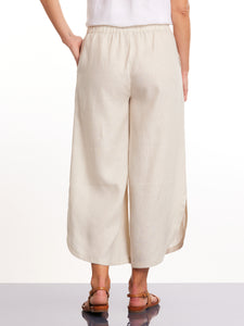 3/4 Tulip Linen Pant Linen