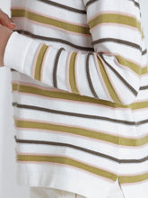 Load image into Gallery viewer, Long Sleeve Mix Stripe Sweater