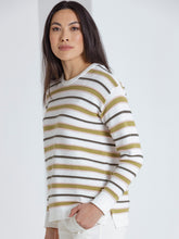 Load image into Gallery viewer, Long Sleeve Mix Stripe Sweater