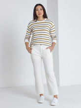 Load image into Gallery viewer, Long Sleeve Mix Stripe Sweater